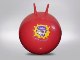 Cadbury Creme egg Space Hopper