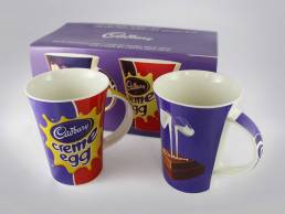 Cadbury Mugs x2 & Box