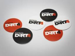 Codemaster Dirt 4 stickers