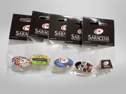 Saracens Pin Badges x5