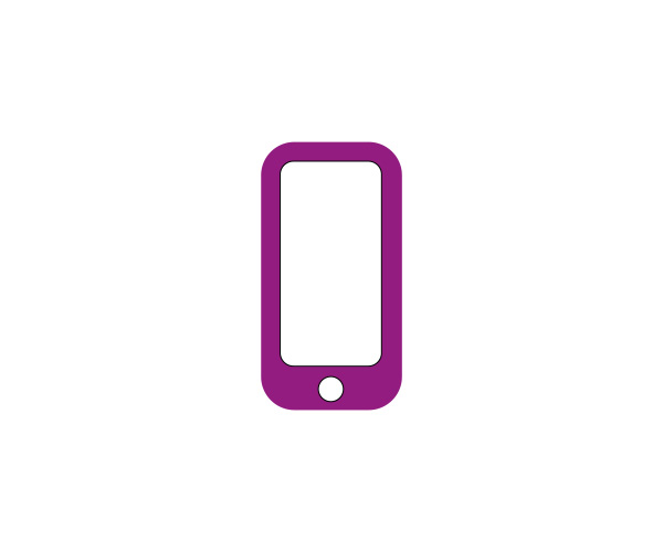 Mobile contact Icon