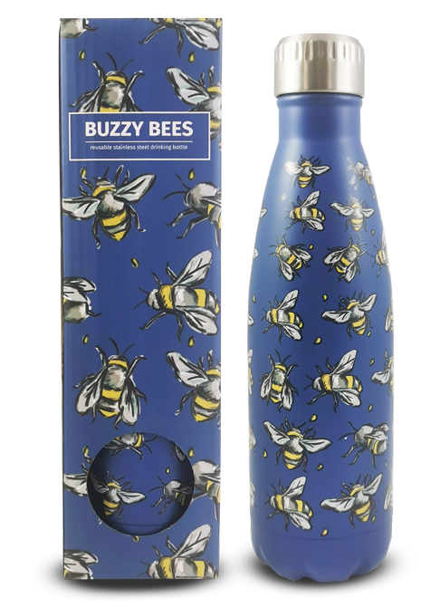 Sustainable Gifts & Sourcing - Buzzy Bees Stainless Steel Bottles - Imaginarium Future