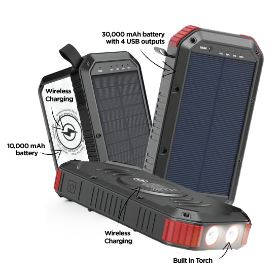 Solar Power Bank Chargers